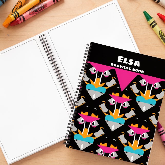 Carnet Hot Pink Monkey Sketch Book (If you love quirky monkeys and bold colors, this is your sketchbook soulmate. It’s totally artsy.)