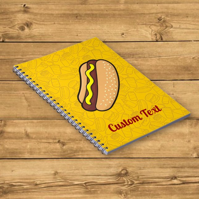 Carnet Hotdog Notebook (Créateur téléchargé)