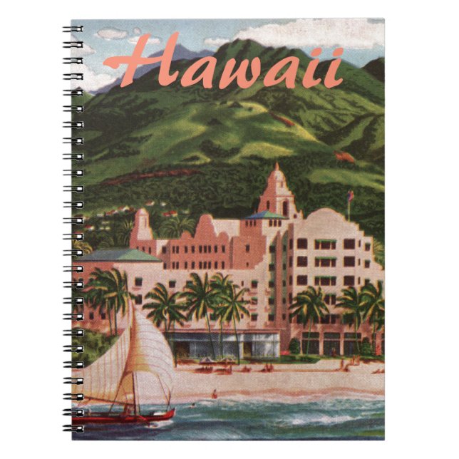 Carnet Hôtel royal hawaiian Custom (Devant)