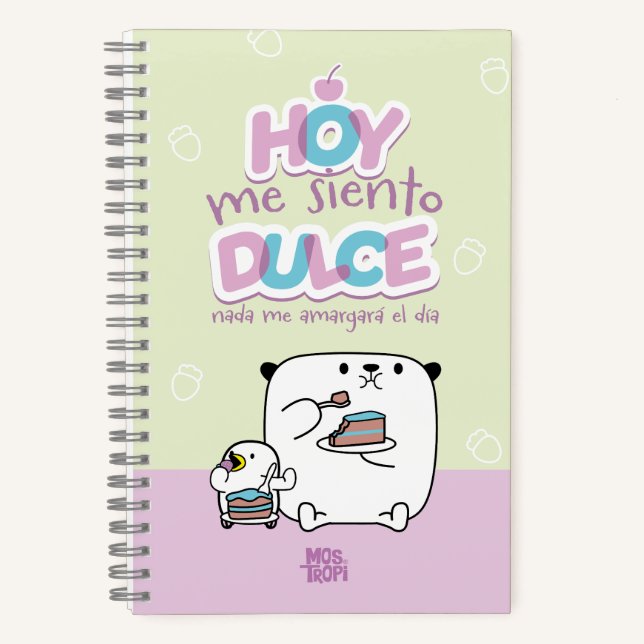Carnet │Hoy me siento dulce (Recto)