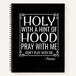 Carnet Humour chrétien Saint et Hood