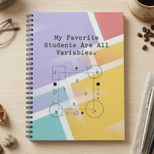 Carnet Humour de professeur de maths drôle   Élèves varia