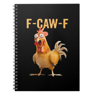 Carnet Humour gothique drôle Style Corbeau F Croassement