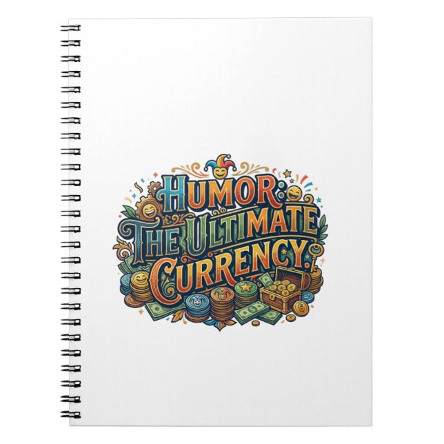 Carnet Humour : La Monnaie Ultime – Graphique de Citation (Devant)