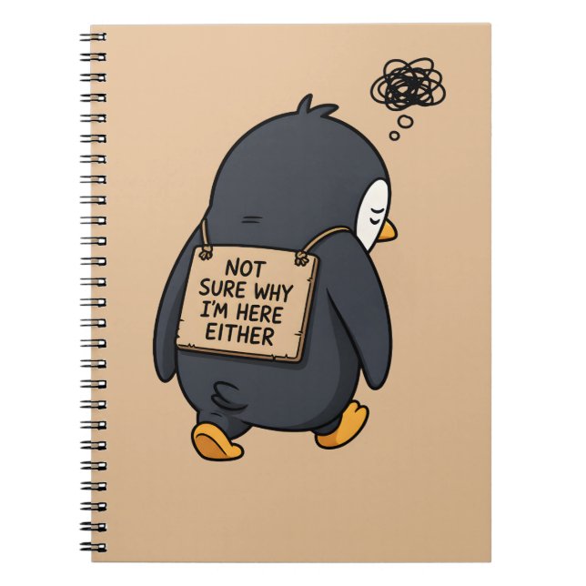 Carnet Humour Mignon d'Introverti (Devant)