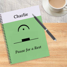 Humour Musical Pause pour se Reposer Personnalisé