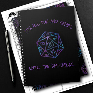 Carnet Humour RPG Nebula Fun et Jeux jusqu'à DM sourire