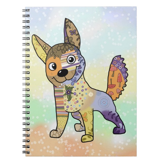 Carnet Hund Kunterbunt (Devant)