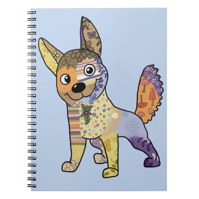 Carnet Hund Kunterbunt (Devant)