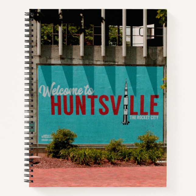 Carnet Huntsville Alabama Rocket City (Devant)
