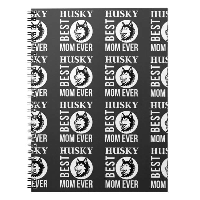Carnet Husky Maman, Chien Maman, Husky Gift (Devant)