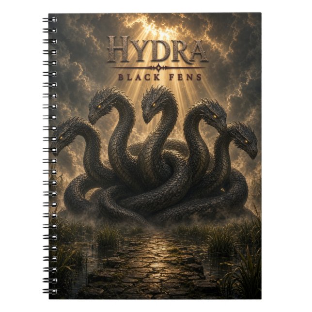 Carnet Hydra Black Fens Dark Cinema (Devant)