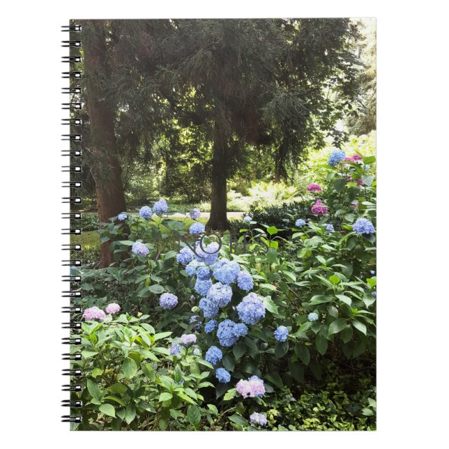 Carnet Hydrangea Floral Trees Nature Photographie (Devant)