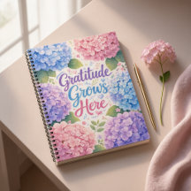 Hydrangea : La gratitude grandit ici