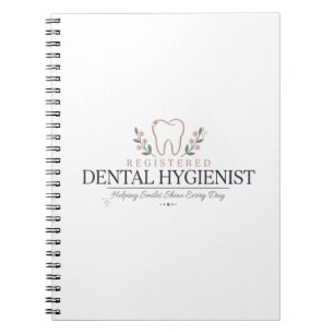 Carnet Hygiéniste Dentaire Inscrite Fleur de Dent