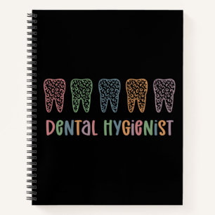 Carnet Hygiéniste dentaire   RDH Dentist Léopards cadea