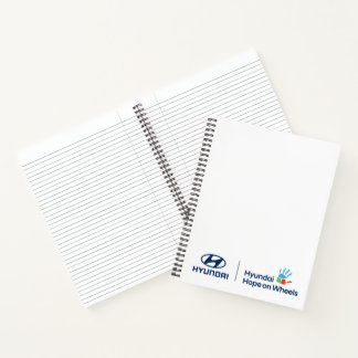 Carnet Hyundai & Hope on Wheels Notebook
