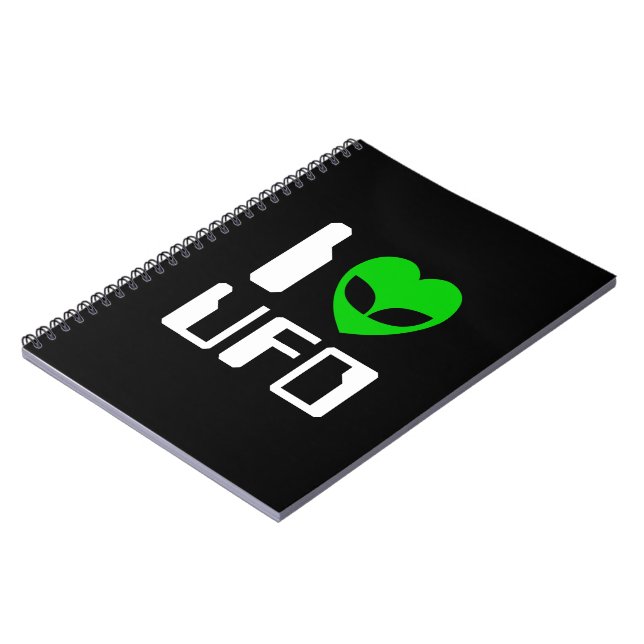 Carnet I Alien Heart UFO (Côté gauche)
