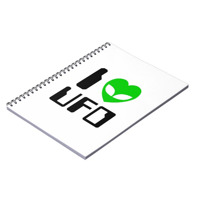 Carnet I Alien Heart UFO (Côté gauche)