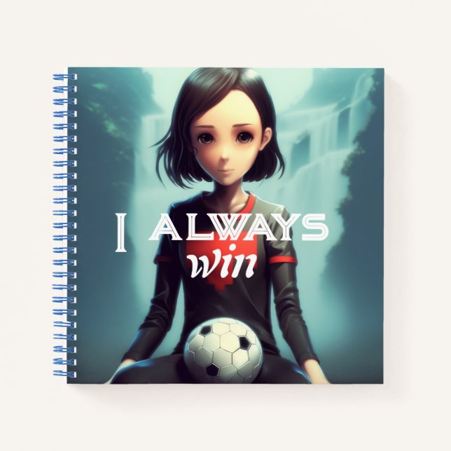 Carnet I always win (Devant)