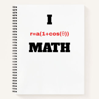 Carnet I Équation polaire (I Coeur) Math