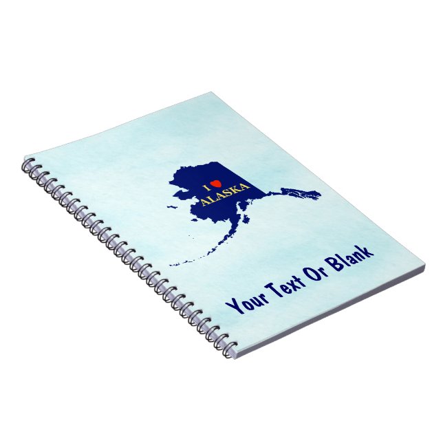 Carnet I Heart (Amour) Alaska (Côté Droit)