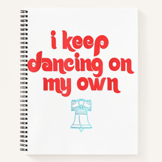Carnet I Keep Dancing on My Own Philadelphie (Devant)