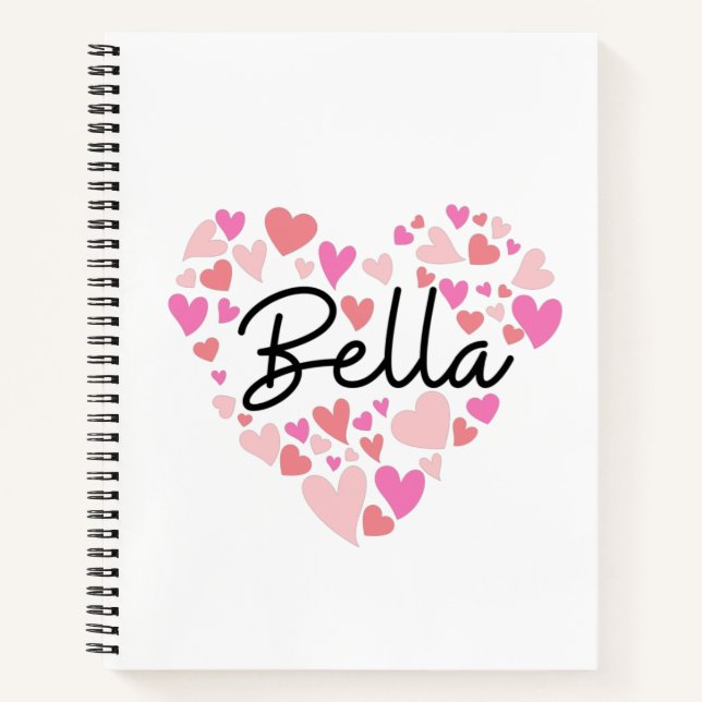 Carnet I love Bella (Devant)
