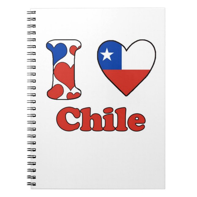 Carnet I love Chile (Devant)