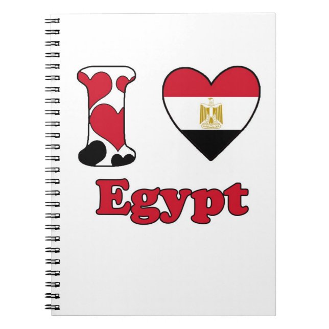 Carnet I love Egypt (Devant)