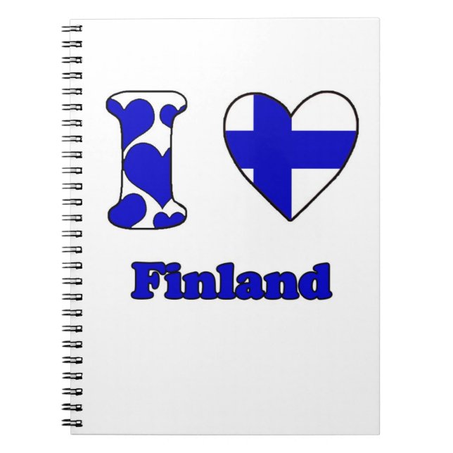 Carnet I love Finland (Devant)
