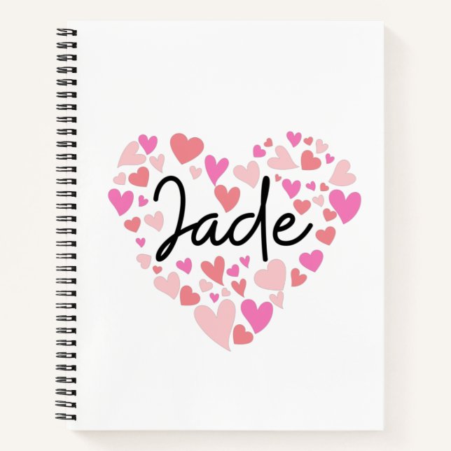 Carnet I love jade (Devant)