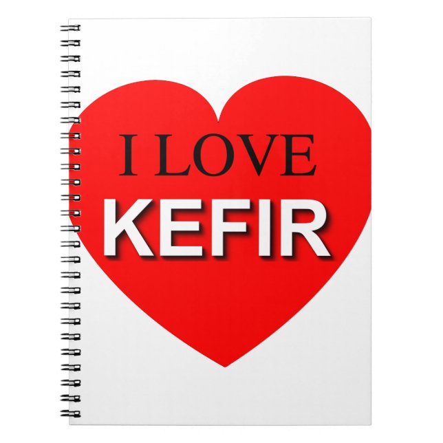 Carnet I Love Kefir (Devant)