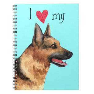 Carnet I Love my German Shepherd