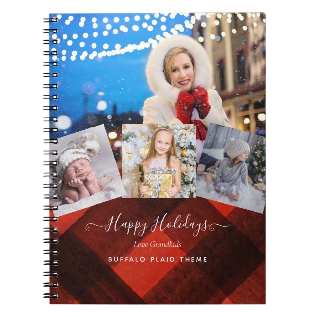 Carnet I Love My GRANDMA - PHOTO COLLAGE Grand-parent Cad (Devant)