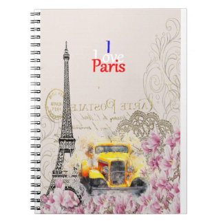 Carnet I Love Paris