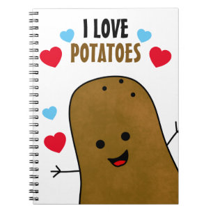 Carnet I Love Potatoes