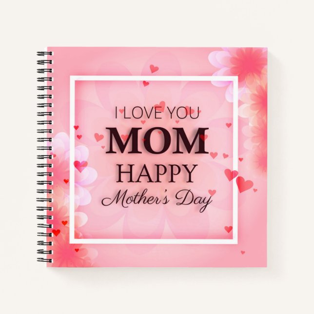 Carnet I Love You Maman's Day Guestbook (Devant)