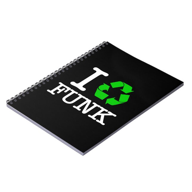 Carnet I Recycle Funk (Côté gauche)