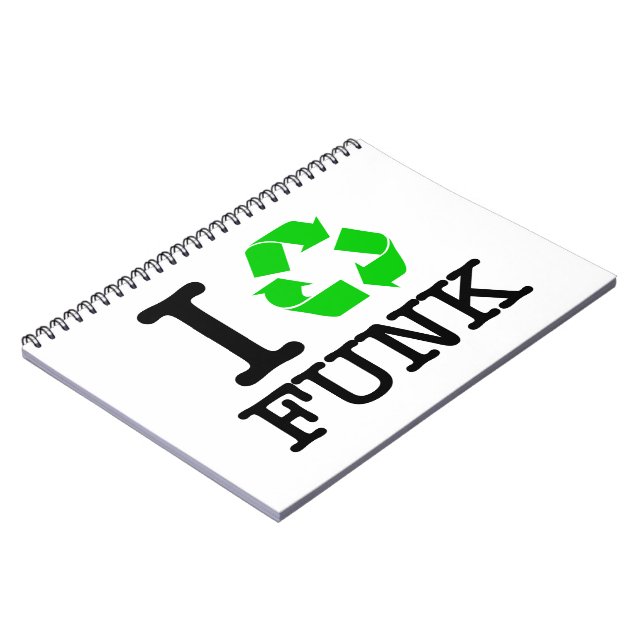 Carnet I Recycle Funk (Côté gauche)