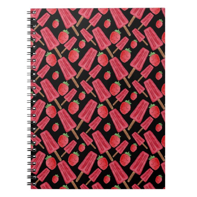 Carnet Ice cream pattern | Lollies pattern | lollipop 10 (Devant)