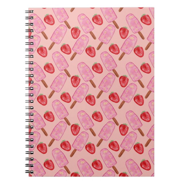 Carnet Ice cream pattern | Lollies pattern | lollipop 19 (Devant)