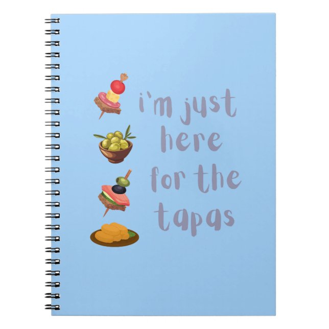 Carnet Ici pour les Tapas (Devant)