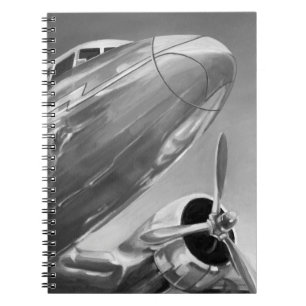 Carnet Icône d'aviation : Vue de -Fin