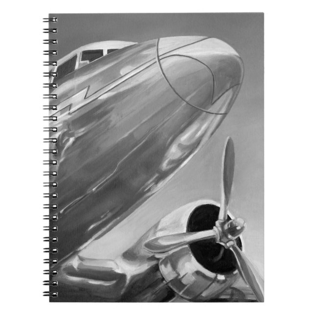Carnet Icône de l'aviation : Vue de fermeture (Devant)