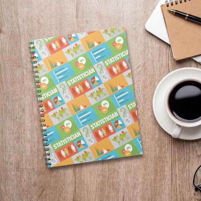 Carnet Icône de statisticien professionnel de conception  (Créateur téléchargé)
