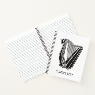 Carnet Icône Harpe