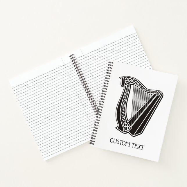 Carnet Icône Harpe (Intérieur)