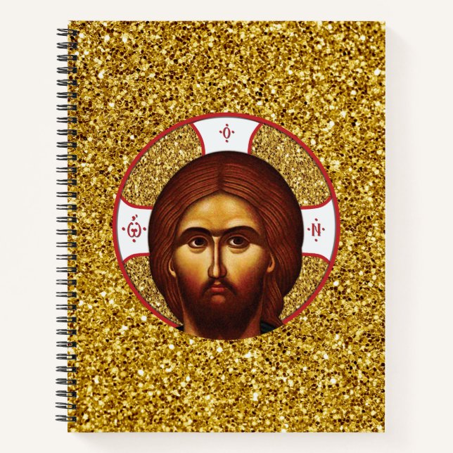 Carnet Icône orthodoxe du Saint-Jésus-Christ (Devant)