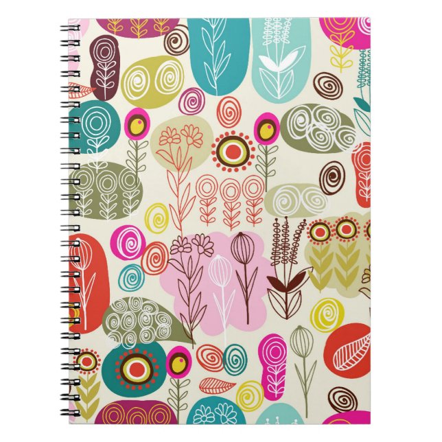 Carnet Icônes Abstraites de la nature (Devant)